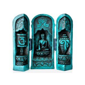 Buddha Box 12 cm turquoise